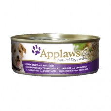 Applaws Dog Chicken and Vegetables 156g tin